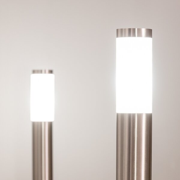BRILAGI - Lampă de exterior ELIA 1xE27/20W/230V IP44 100 cm crom mat