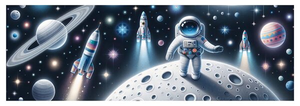 Tablou aventură în galaxie