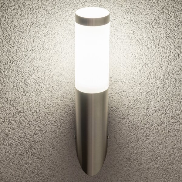 BRILAGI - Lampă de perete exterioară ELIA 1xE27/20W/230V IP44 crom
