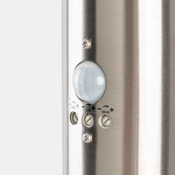 BRILAGI - Lampă de exterior cu senzor ELIA 1xE27/20W/230V IP44 100 cm crom
