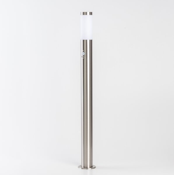 BRILAGI - Lampă de exterior cu senzor ELIA 1xE27/20W/230V IP44 100 cm crom