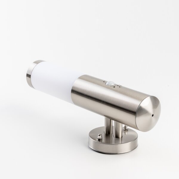 BRILAGI - Lampă de perete pentru exterior cu senzor ELIA 1xE27/20W/230V IP44 crom
