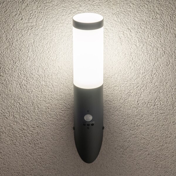 BRILAGI - Lampă de perete pentru exterior cu senzor ELIA 1xE27/20W/230V IP44 antracit
