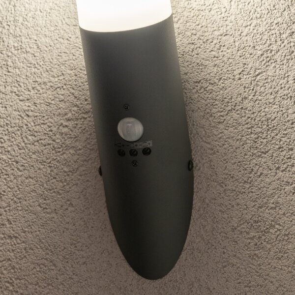 BRILAGI - Lampă de perete pentru exterior cu senzor ELIA 1xE27/20W/230V IP44 antracit