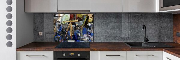 Panou sticlă decorativa bucătărie Antichități
