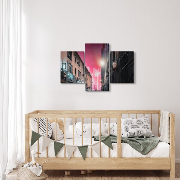 Tablou - Artificii din Marseille (90x60 cm)