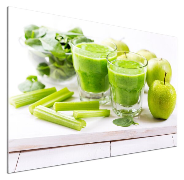 Sticlă pentru bucătărie cocktail verde
