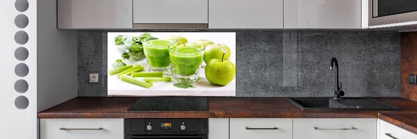 Sticlă pentru bucătărie cocktail verde
