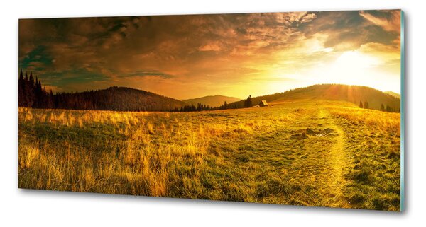 Panou sticlă decorativa bucătărie panorama Tatra