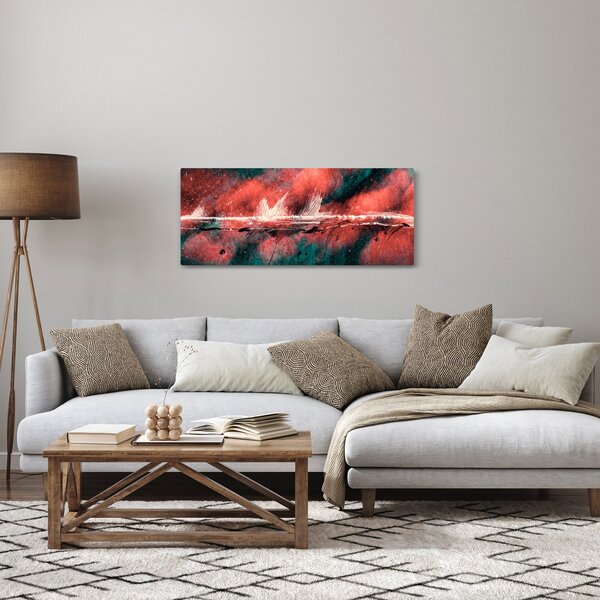 Tablou - Explozie în petrol (120x50 cm)