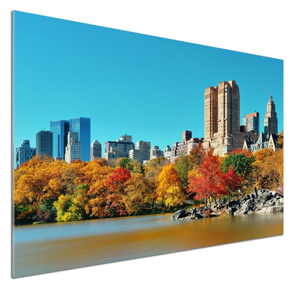Panou perete bucătărie New York în toamna