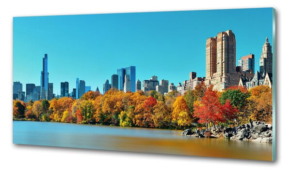 Panou perete bucătărie New York în toamna