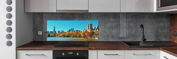 Panou perete bucătărie New York în toamna