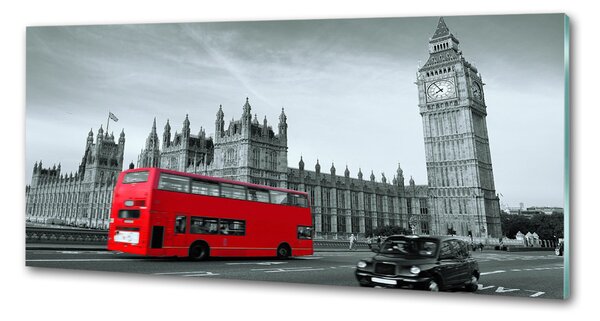 Panou de bucătărie Londra autobuz