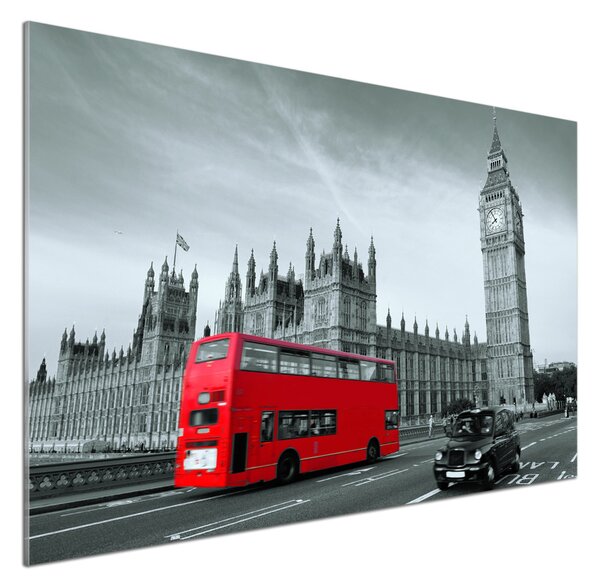 Panou de bucătărie Londra autobuz