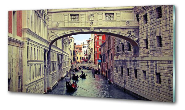Panou sticlă decorativa bucătărie Veneția Italia