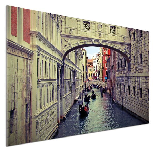 Panou sticlă decorativa bucătărie Veneția Italia