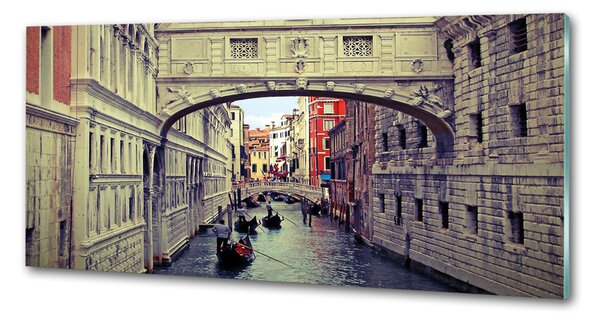 Panou sticlă decorativa bucătărie Veneția Italia