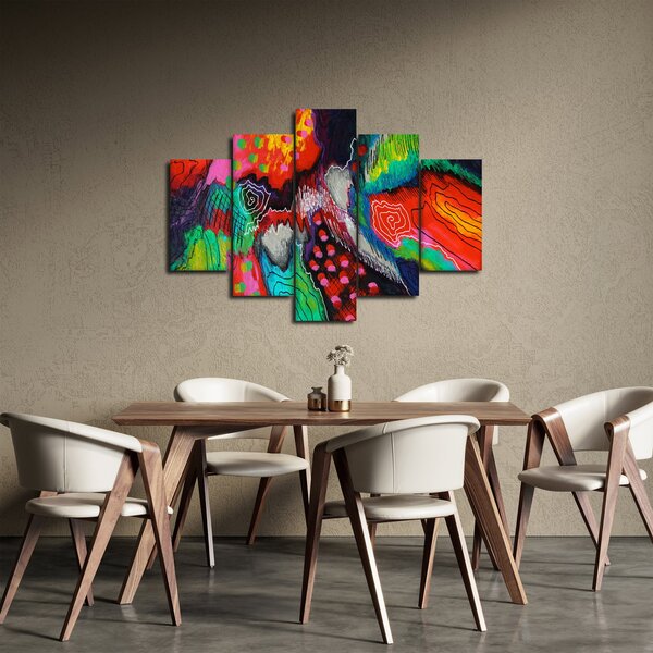 Tablou abstract - culori (150x105 cm)