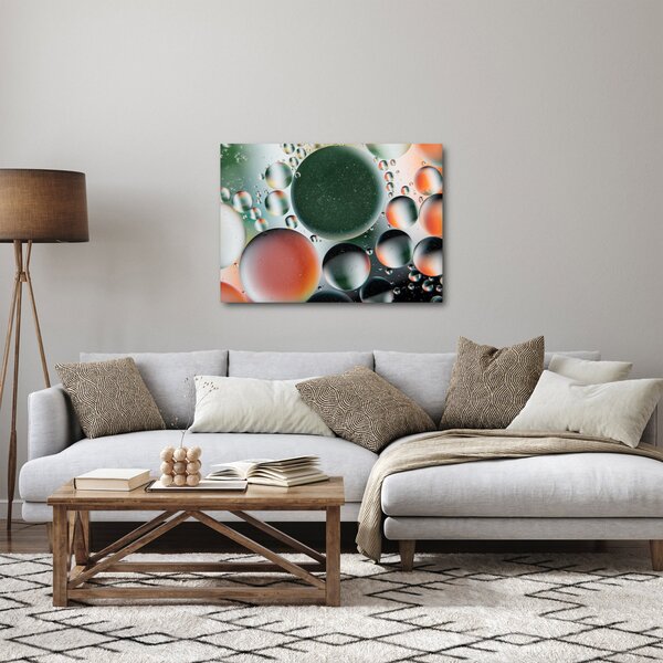 Tablou abstract - buline (70x50 cm)