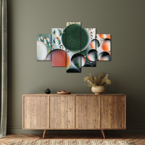 Tablou abstract - buline (150x105 cm)