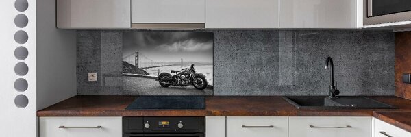 Panou sticlă bucătărie Motocicletă