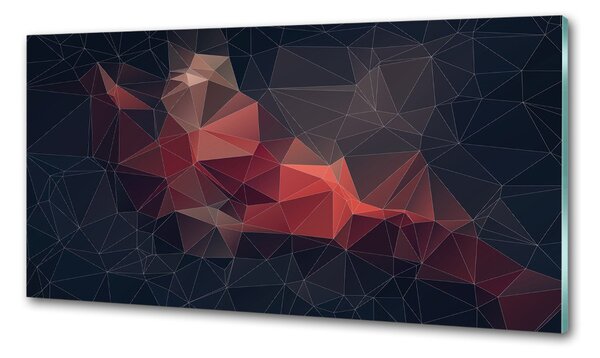 Sticlă printata bucătărie abstract