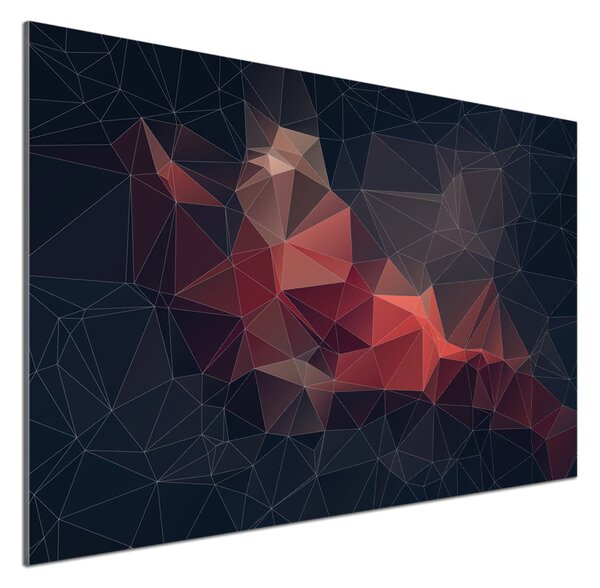 Sticlă printata bucătărie abstract