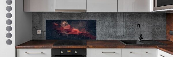 Sticlă printata bucătărie abstract