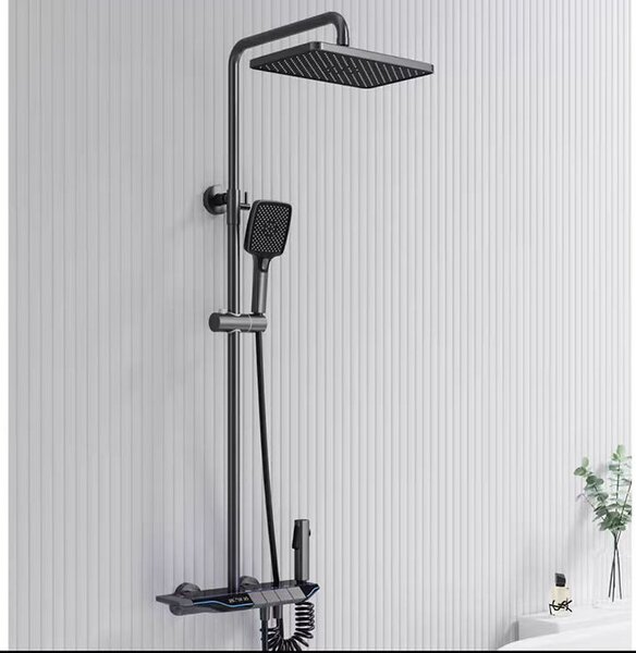 Set coloana dus S21, display digital, afisare temperatura, 4 functii integrate