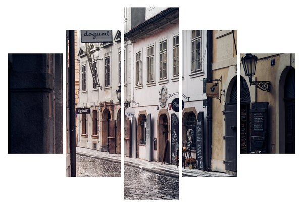 Tablou - Strada din Praga (150x105 cm)