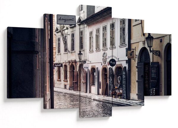 Tablou - Strada din Praga (150x105 cm)