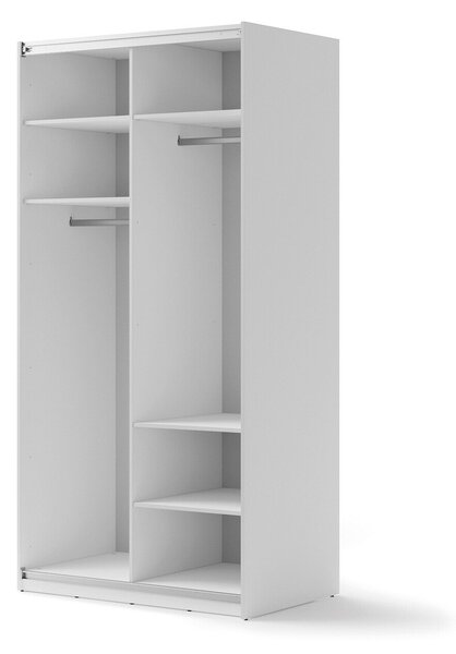 Dulap Fresno 132Alb, 24x12x7cm, Uși dulapUși dulap: Glisante