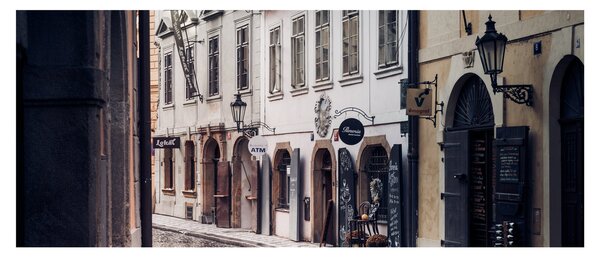 Tablou - Strada din Praga (120x50 cm)