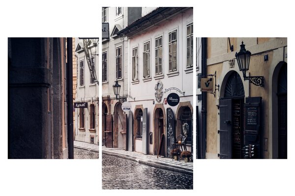 Tablou - Strada din Praga (90x60 cm)