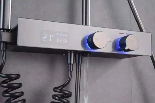 Set coloana dus S23, display digital, afisare temperatura