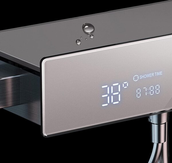 Set coloana dus S23, display digital, afisare temperatura