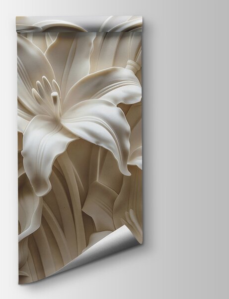 Fototapet Un model floral elegant, în nuanțe delicate, Fototapet flori 3D, Fototapet populare, w01433 - Tapeko.ro