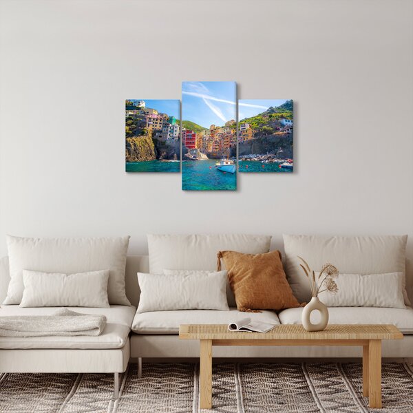 Tablou - Pe Marea mediterană (90x60 cm)
