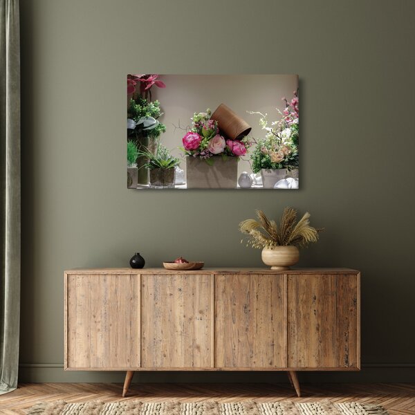 Tablou -Trandafir pentru tine (90x60 cm)