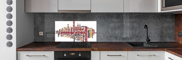 Sticlă pentru bucătărie Imigrare