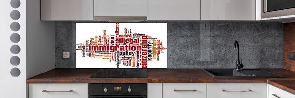 Sticlă pentru bucătărie Imigrare