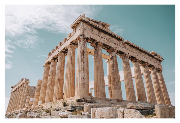 Tablou - Akropolis antic (90x60 cm)