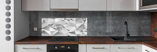 Sticlă bucătărie 3D Abstracție