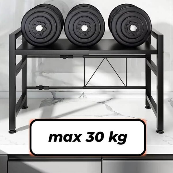 Suport De Bucătărie Extensibil Magicrack™, Negru