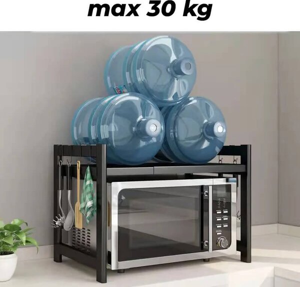 Suport De Bucătărie Extensibil Magicrack™, Negru