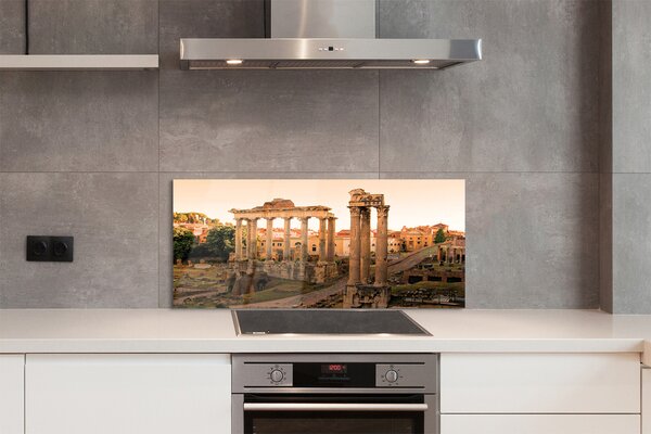 Panouri de sticlă Roma Forumul Roman Sunrise