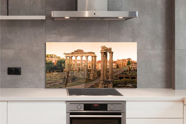 Panouri de sticlă Roma Forumul Roman Sunrise
