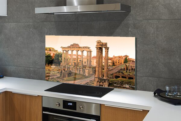 Panouri de sticlă Roma Forumul Roman Sunrise