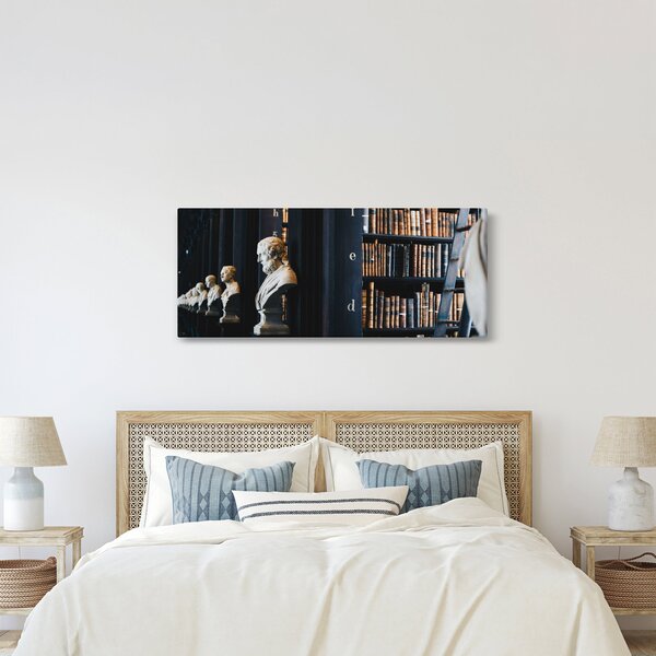 Tablou - La bibliotecă (120x50 cm)